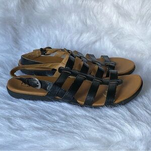 Born Shoes Sandals Women’s Size 11 Black Buckle Open Toe‎